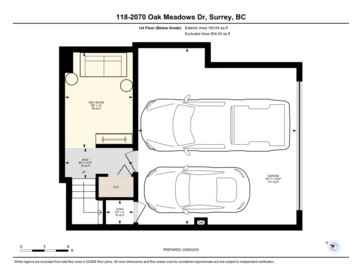 Outdoor Patio Photo of 118 2070 Oak Meadows Drive, Surrey, BC