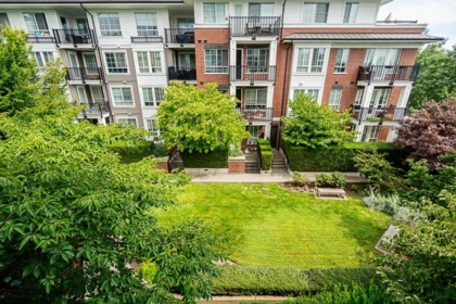Outdoor Patio Photo of 313 553 Foster Avenue, Coquitlam, BC