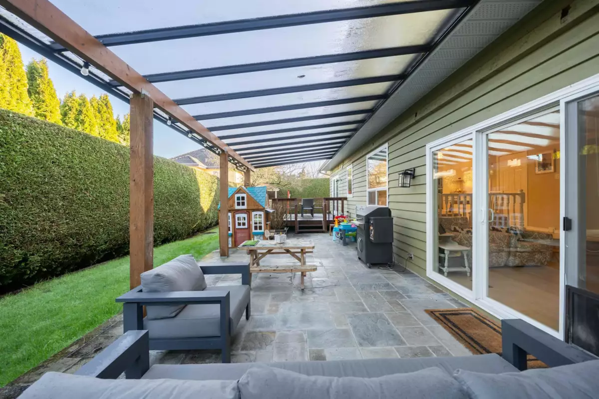 Aerial View of 6811 Juniper Drive, Richmond, BC