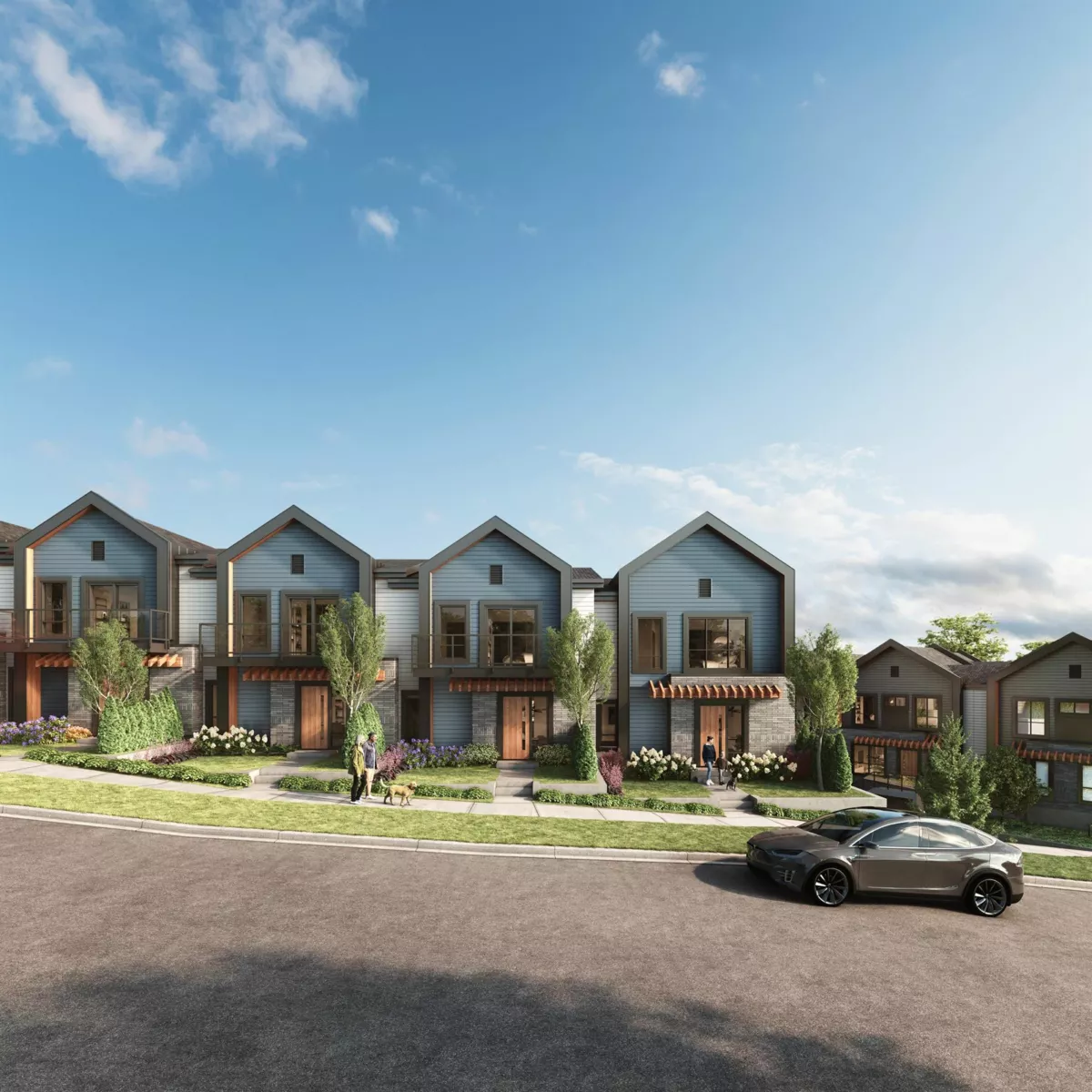 Exterior Rear Photo of 103 1292 Rosenburg Way, Coquitlam, BC