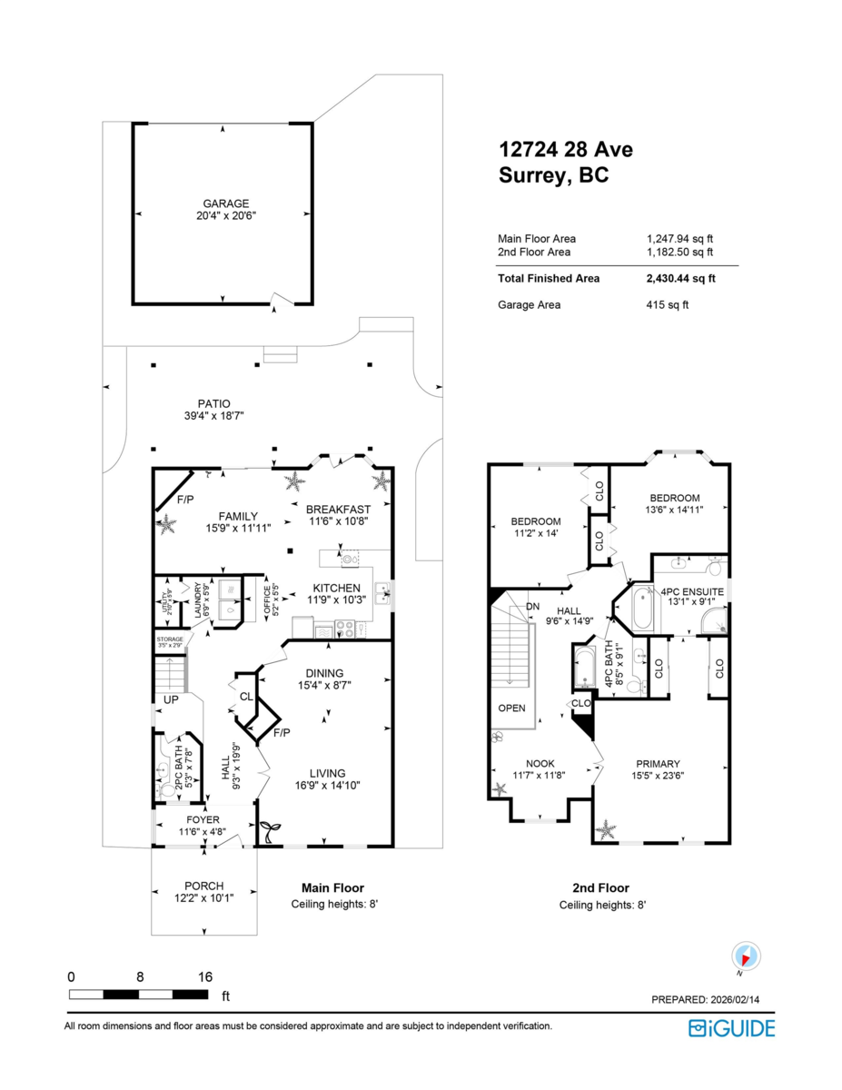 Front Yard Photo of 12724 28 Avenue, Surrey, BC