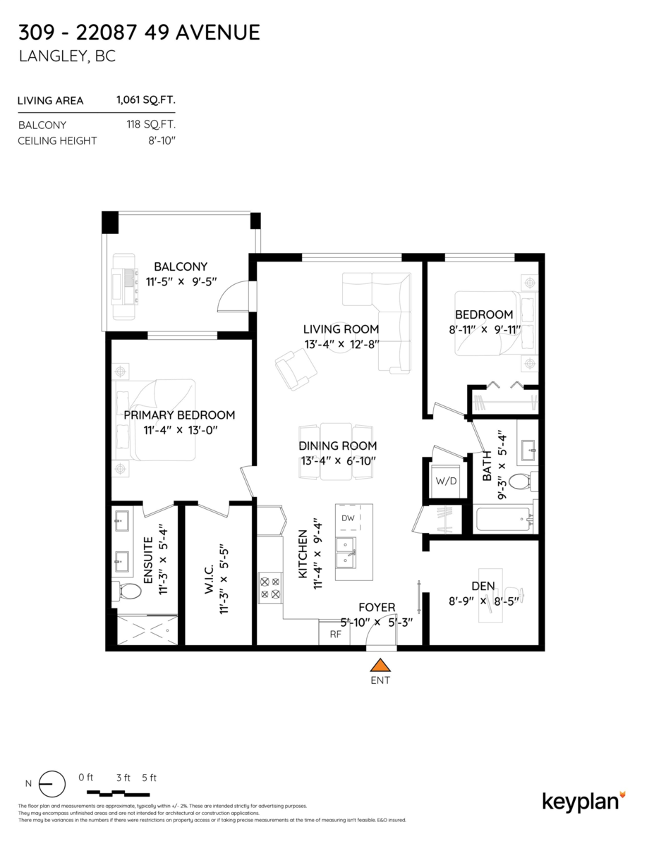 Front Yard Photo of 309 22087 49 Avenue, Langley, BC