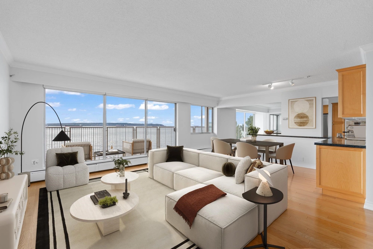 Bedroom 3 Photo of 203 150 24th Street, West Vancouver, BC