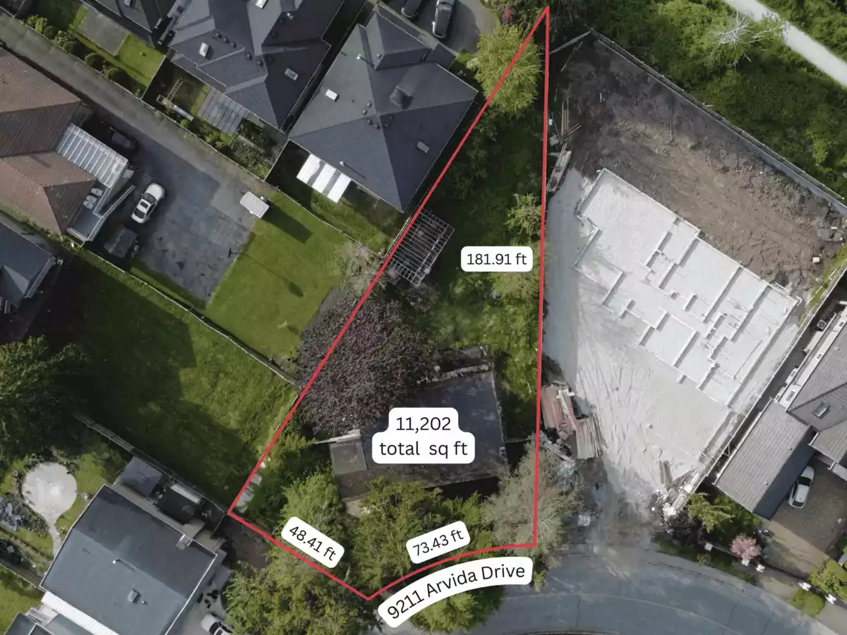 Exterior Rear Photo of 9211 Arvida Drive, Richmond, BC