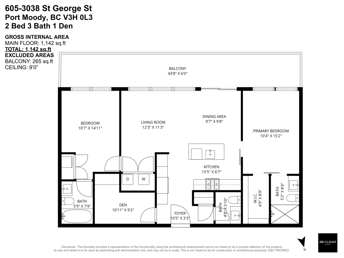 Fitness Center Photo Near 605 3038 St George Street, Port Moody, BC