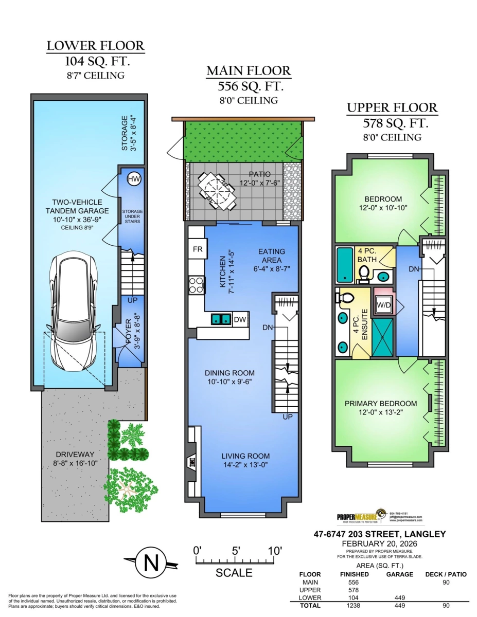 Backyard Photo of 47 6747 203 Street, Langley, BC