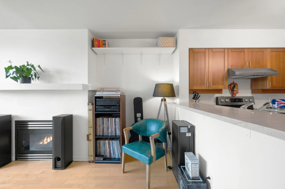 Kitchen Island Photo of 301 3727 W 10 Avenue, Vancouver, BC