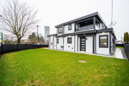 Aerial View of 7880 15th Street, Burnaby, BC
