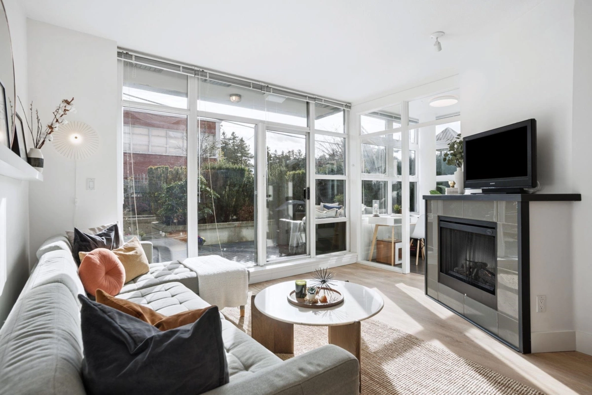 Living Room Photo of 203 298 E 11th Avenue, Vancouver, BC