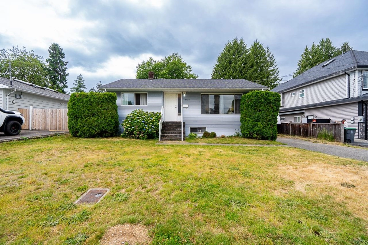 Aerial View of 11031 131a Street, Surrey, BC