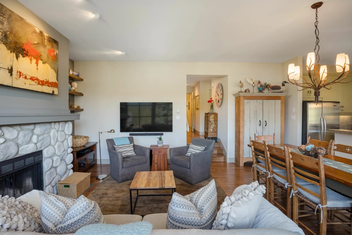 Dining Area Photo of 23 4644 Blackcomb Way, Whistler, BC