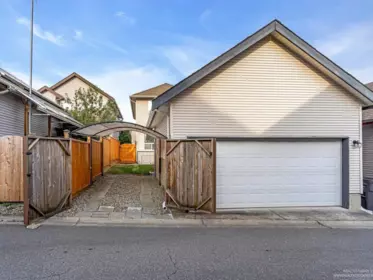 Aerial View of 6573 193 Street, Surrey, BC