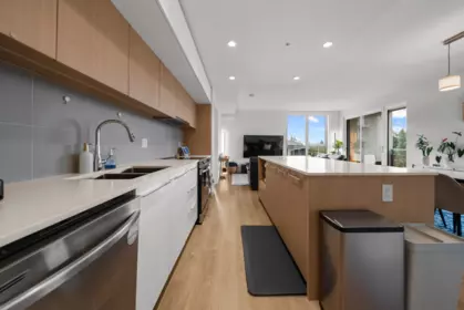 Kitchen Island Photo of 305 9580 Tower Road, Burnaby, BC