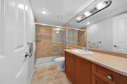 Primary Bathroom Photo of 906 235 Guildford Way, Port Moody, BC
