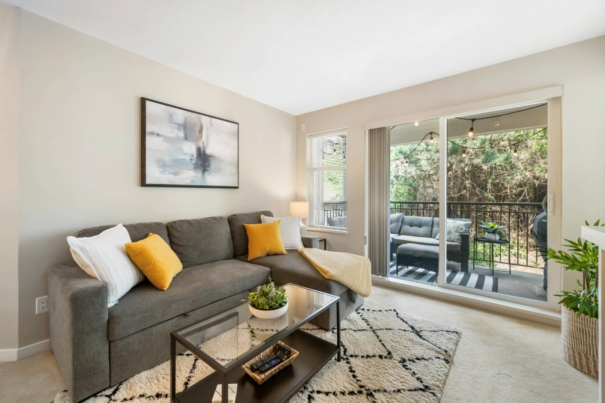 Living Room Photo of 317 4799 Brentwood Drive, Burnaby, BC