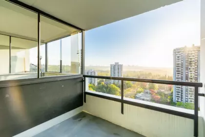 Outdoor Patio Photo of 2101 9521 Cardston Court, Burnaby, BC