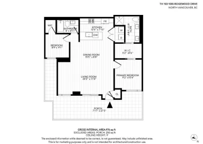 Office / Den Photo of 103 1055 Ridgewood Drive, North Vancouver, BC