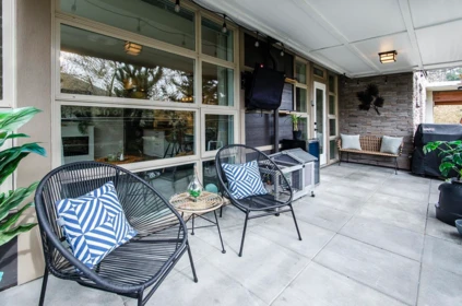 Outdoor Deck Photo of 102 3602 Aldercrest Drive, North Vancouver, BC