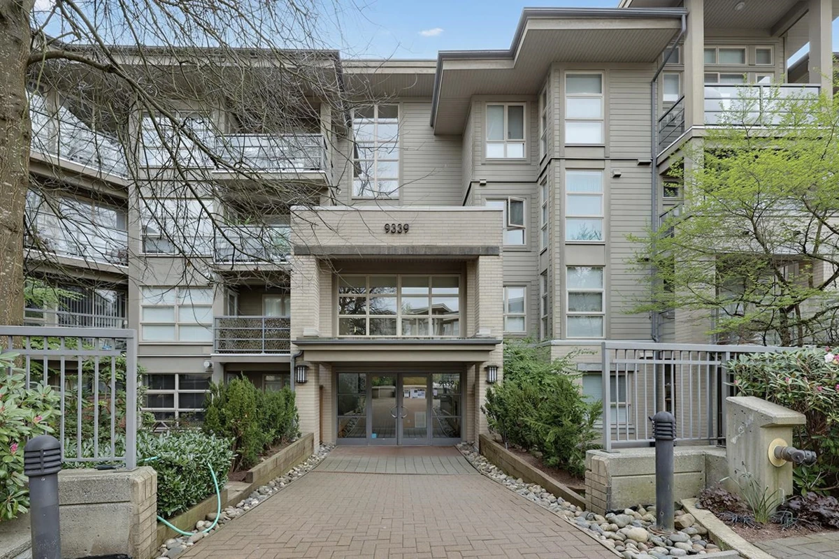 Exterior Rear Photo of 403 9339 University Crescent, Burnaby, BC