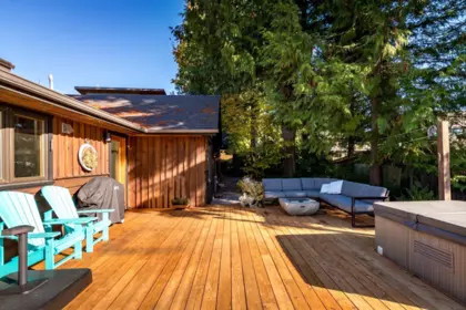 Outdoor Deck Photo of 5201 Havies Road, Sechelt, BC