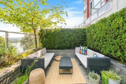 Aerial View of TH4 125 Columbia Street, New Westminster, BC