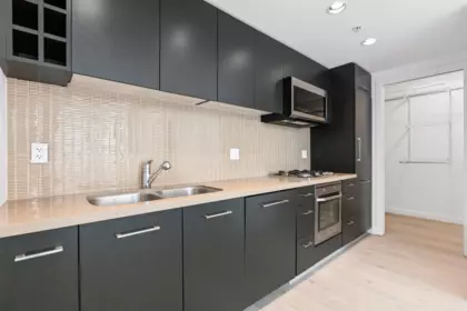 Kitchen Island Photo of 1601 833 Homer Street, Vancouver, BC