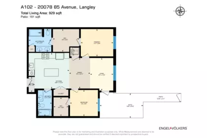 A102 20078 85 Avenue, Langley, BC, Langley — Apartment/Condo for sale