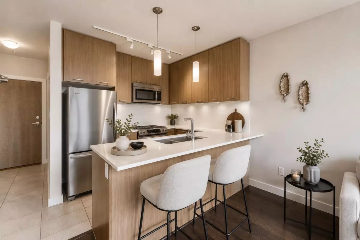 Dining Area Photo of 302 1182 W 16th Street, North Vancouver, BC
