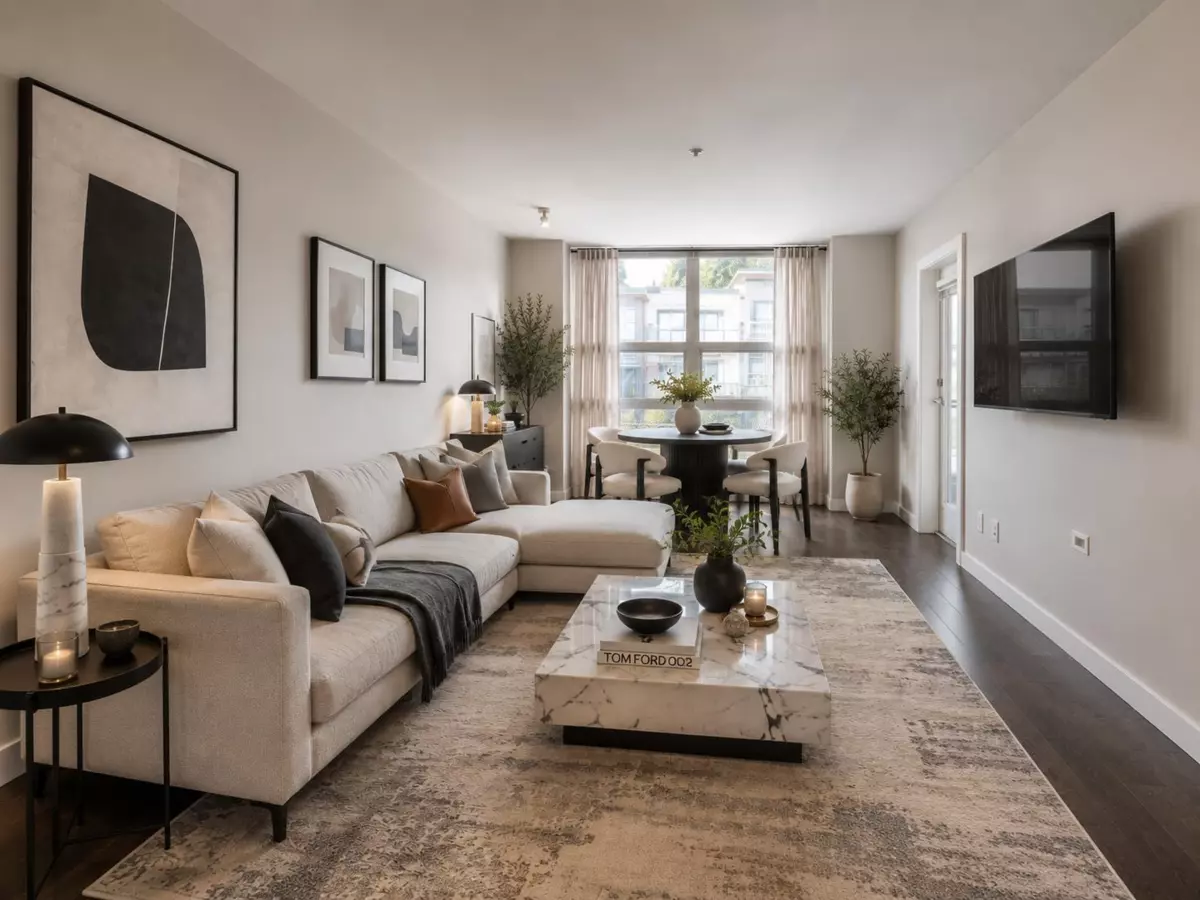 Living Room Photo of 302 1182 W 16th Street, North Vancouver, BC