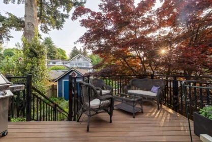 Backyard Photo of 1544 E 13th Avenue, Vancouver, BC