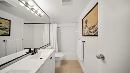 Basement Recreation Room Photo of 214 5340 Hastings Street, Burnaby, BC