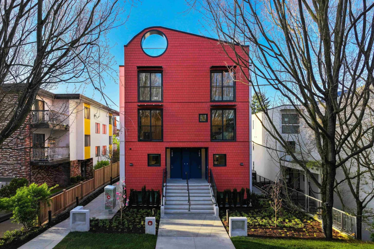 Exterior Rear Photo of 103 1550 E 3rd Avenue, Vancouver, BC