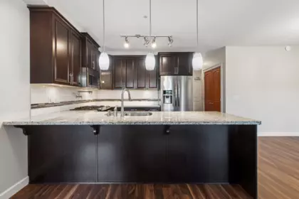 Kitchen Island Photo of 228 8157 207 Street, Langley, BC