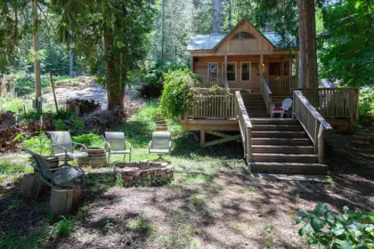 Backyard Photo of 508 Aya Reach Road, Mayne Island, BC