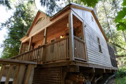 Front Yard Photo of 508 Aya Reach Road, Mayne Island, BC