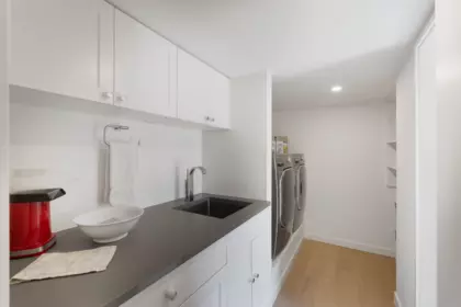 Aerial View of 6485 Madrona Crescent, West Vancouver, BC