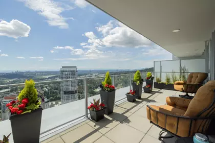 Outdoor Deck Photo of 4404 567 Clarke Road, Coquitlam, BC