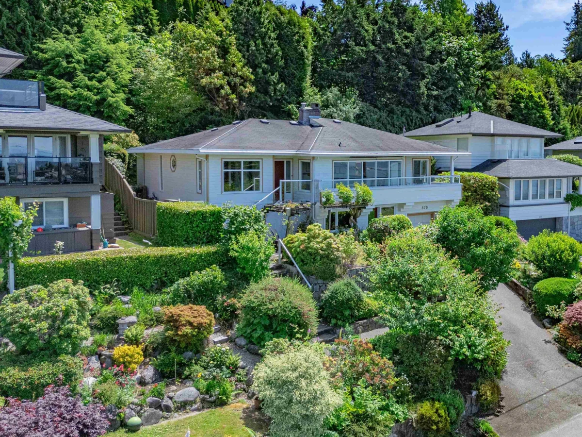 Exterior Rear Photo of 870 Leyland Street, West Vancouver, BC