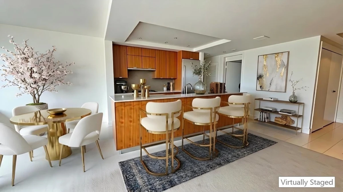Dining Area Photo of 2403 1077 W Cordova Street, Vancouver, BC