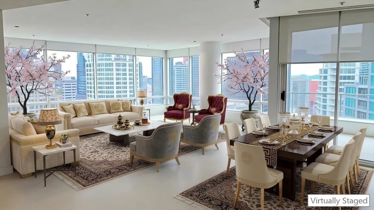 Living Room Photo of 2403 1077 W Cordova Street, Vancouver, BC