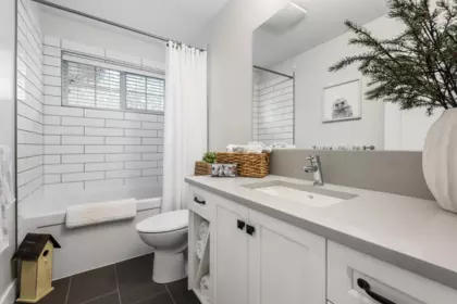 Aerial View of 43360 Creekside Circle, Lindell Beach, BC
