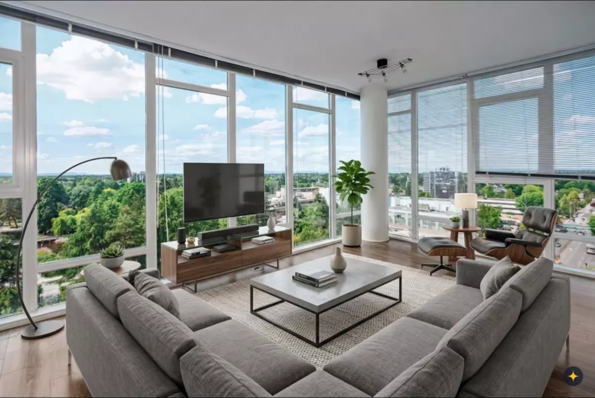 Family Room Photo of 1606 7371 Westminster Highway, Richmond, BC