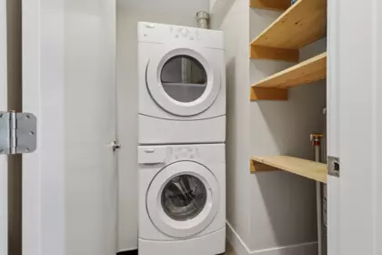 Laundry Room Photo of 303 15747 Marine Drive, White Rock, BC