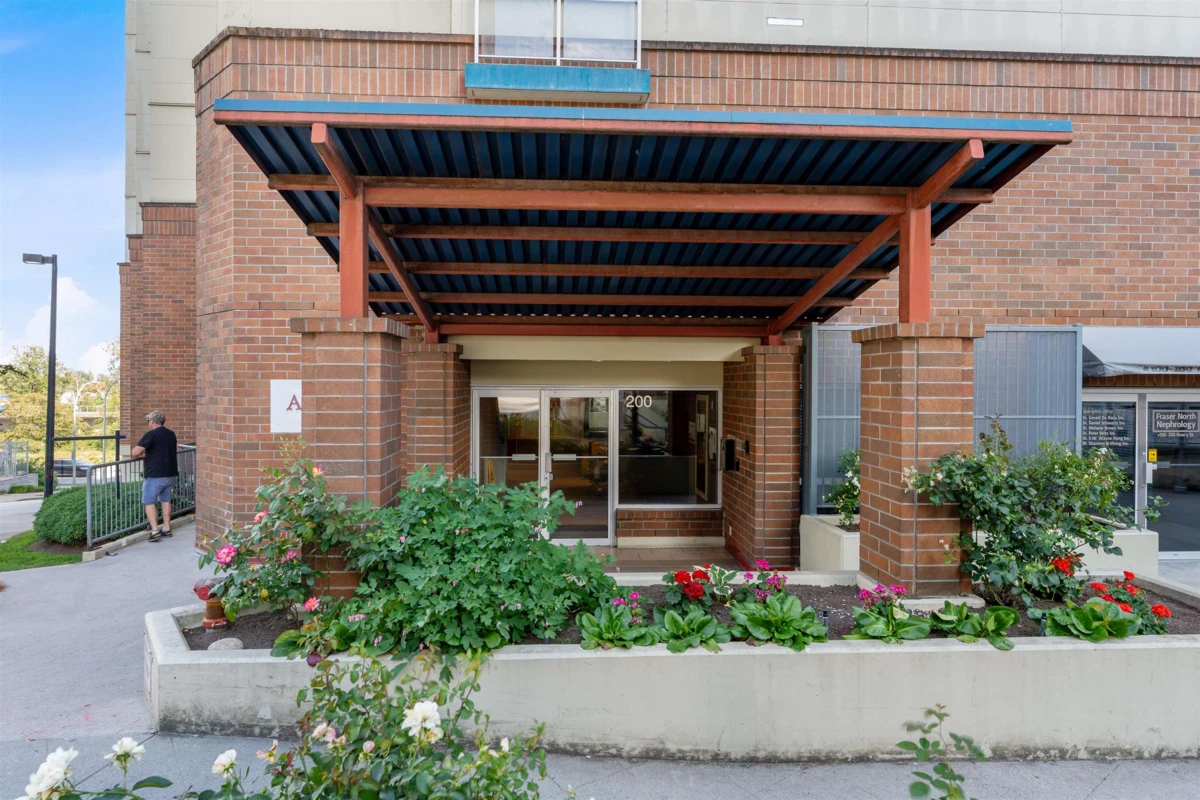 Exterior Rear Photo of 606 200 Keary Street, New Westminster, BC