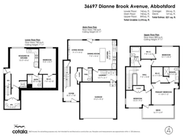 36697 Dianne Brook Avenue, Abbotsford, BC, Abbotsford — Single Family Residence for sale