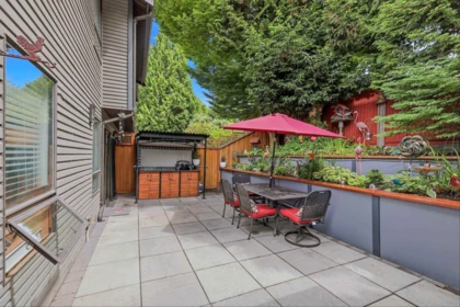 Backyard Photo of 17 21550 Cherrington Avenue, Maple Ridge, BC