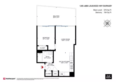 1205 4880 Lougheed Highway, Burnaby, BC, Burnaby — Apartment/Condo for sale