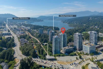 1801 305 Morrissey Road, Port Moody, BC, Port Moody — Apartment/Condo for sale