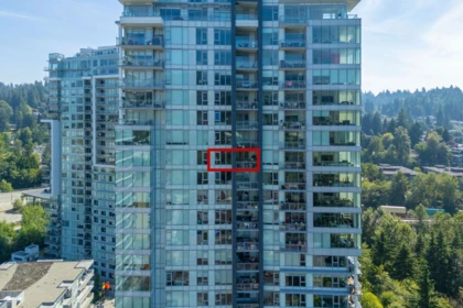 Outdoor Patio Photo of 1801 305 Morrissey Road, Port Moody, BC