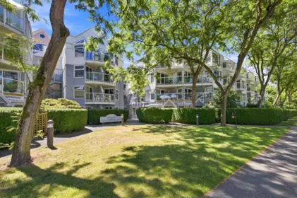 Aerial View of 108 2020 W 8th Avenue, Vancouver, BC